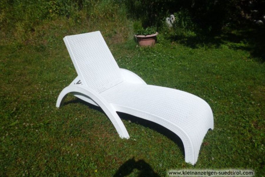 SONNENLIEGE FIJI 860 weiss € 70,00 - Bild 1