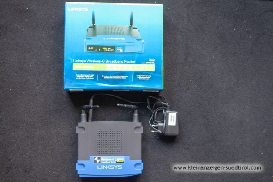 Wireless Router Linksys WRT54GL, 2.4 GHz - Bild 1