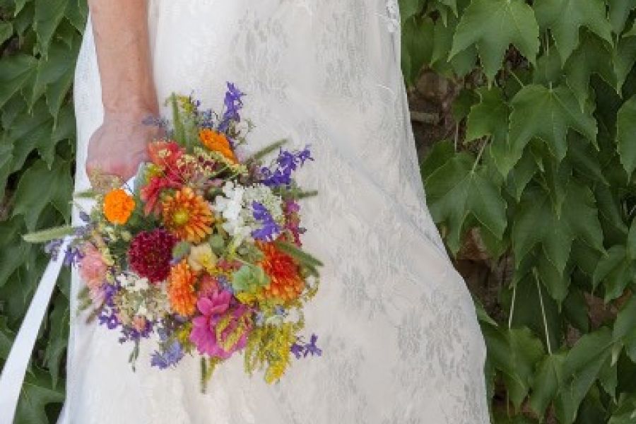 Still-Brautkleid, Schwangerschafts-Brautkleid - Bild 1