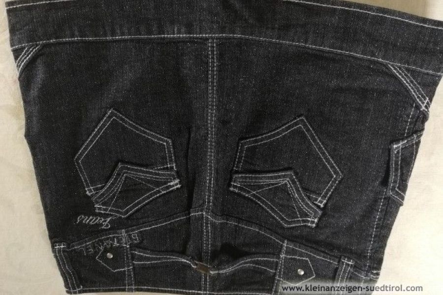 Jeans Minirock stefanel 40 - Bild 2