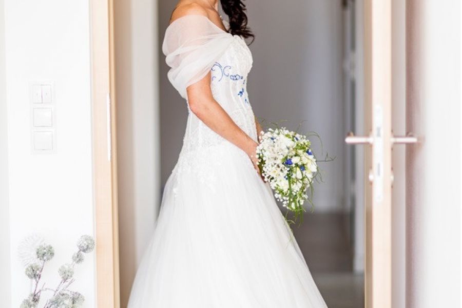 Brautkleid Atelier Emé Sposa Gr. S zu verkaufen - Bild 2
