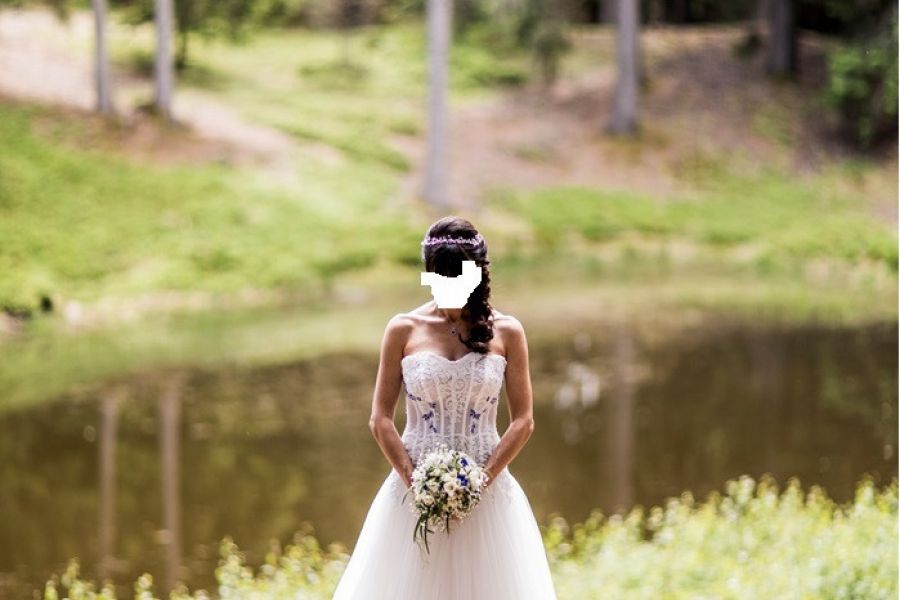 Brautkleid Atelier Emé Sposa Gr. S zu verkaufen - Bild 3