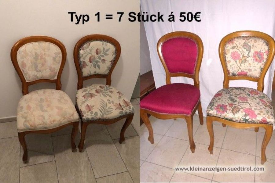 Verschiedene elegante Stühle/Sessel zu verkaufen - Bild 1