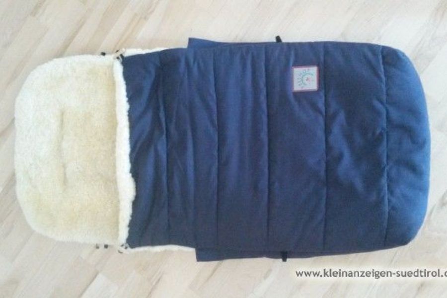 Fußsack Lammfell Marke Fellhof zu verkaufen - Bild 1