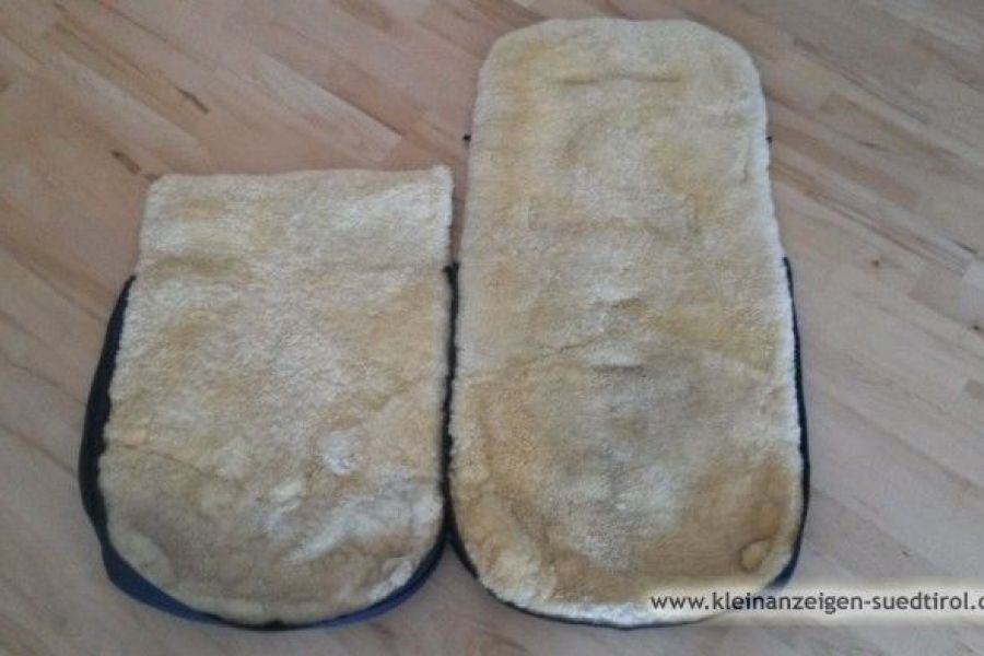 Fußsack Lammfell Marke Fellhof zu verkaufen - Bild 3