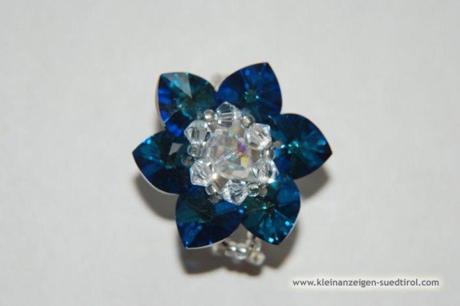 Ring aus Swarovski Herzen - Bild 1