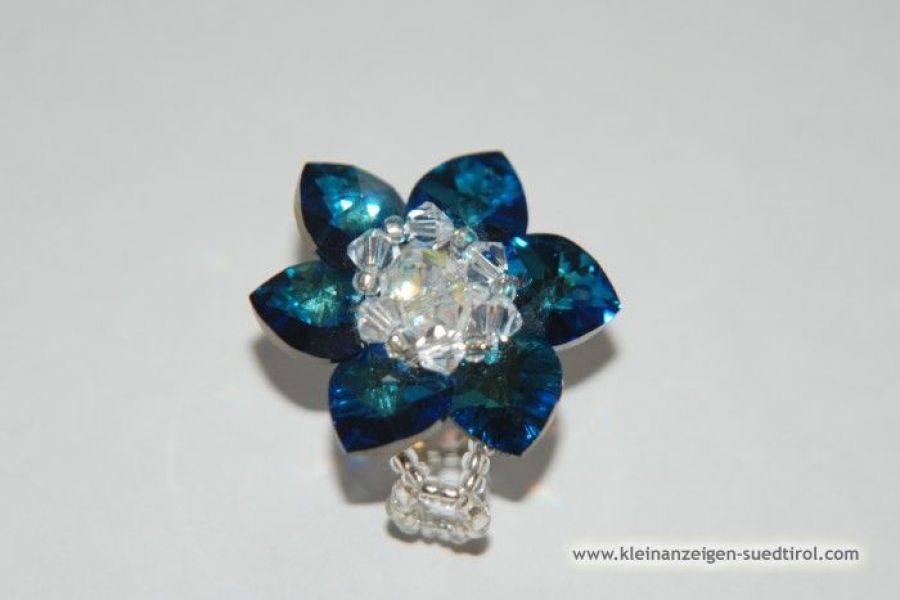 Ring aus Swarovski Herzen - Bild 2