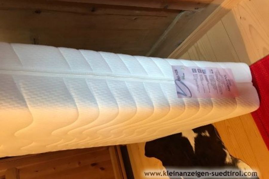 Bettgestell antik mit Matratze - Bild 3