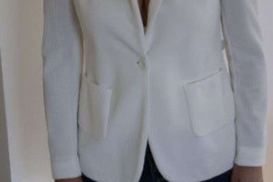 Blazer- SEVENTY - weiß Gr. 46 - Bild 1