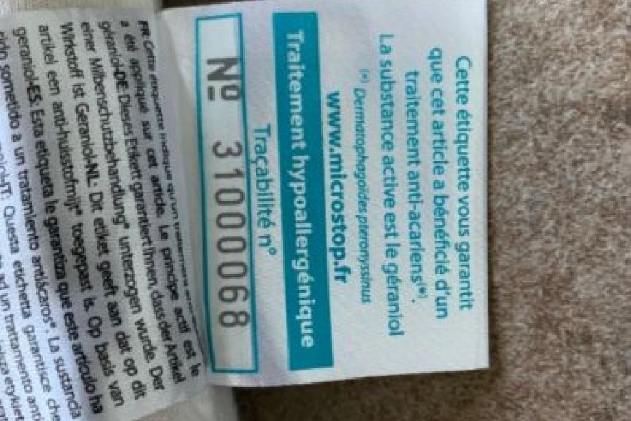 Kopfkissen Baby mit Anti-Erstickung & Anti-Milben - Bild 3