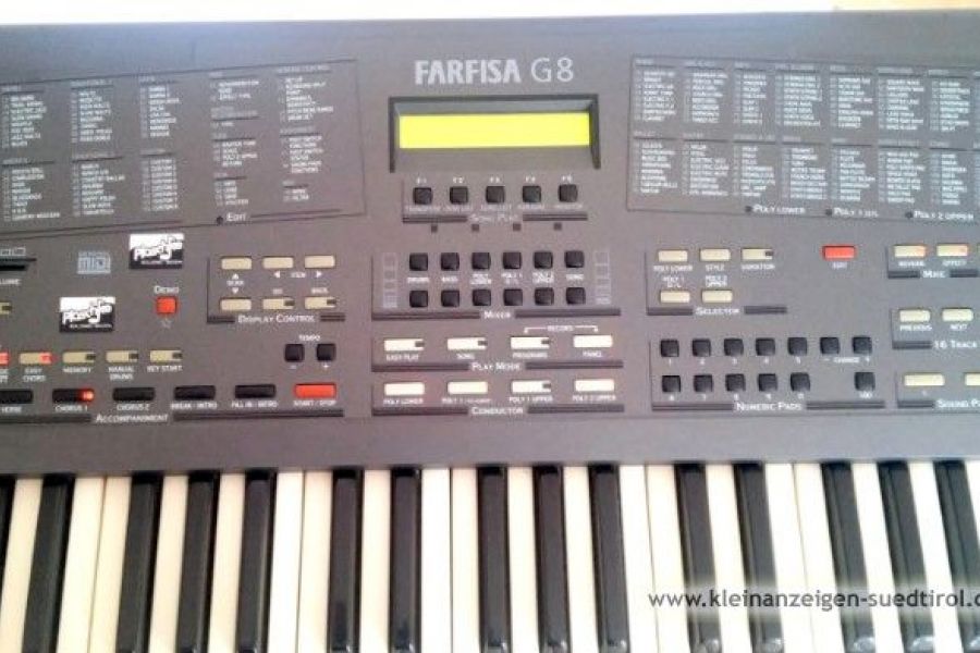 Keyboard, E-Piano FARFISA G8 - Bild 2