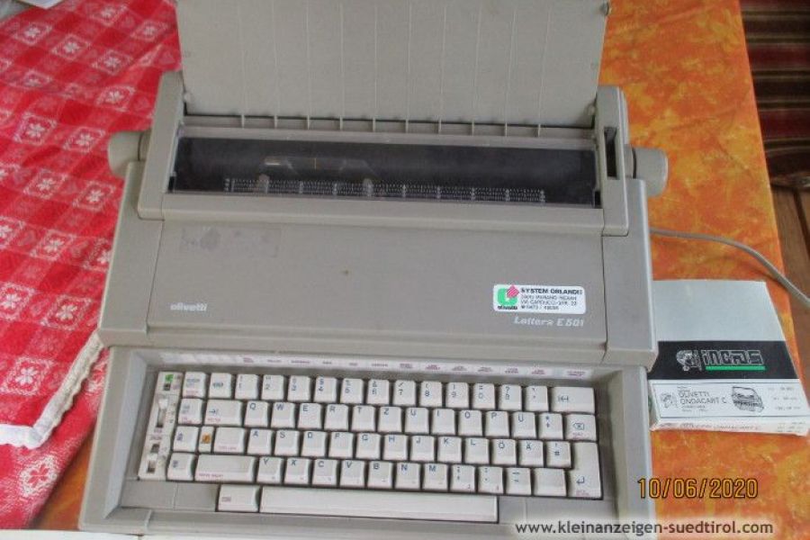 ElektronischeSchreibmaschine Olivetti Lettera E501 - Bild 1