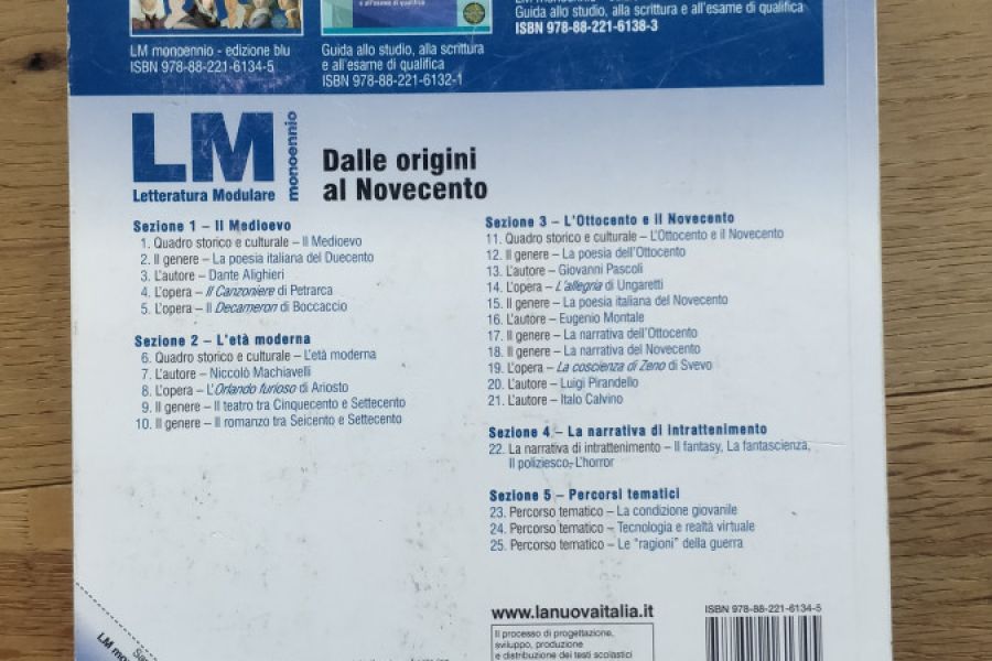 LM Letteratura Modulare, Dalle origini al Novecento edizione blu - Bild 2