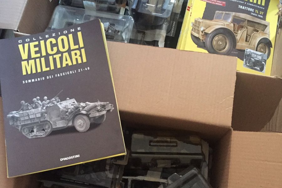 40 Militärfahrzeugen von De Agostini - 1/43 - Bild 1