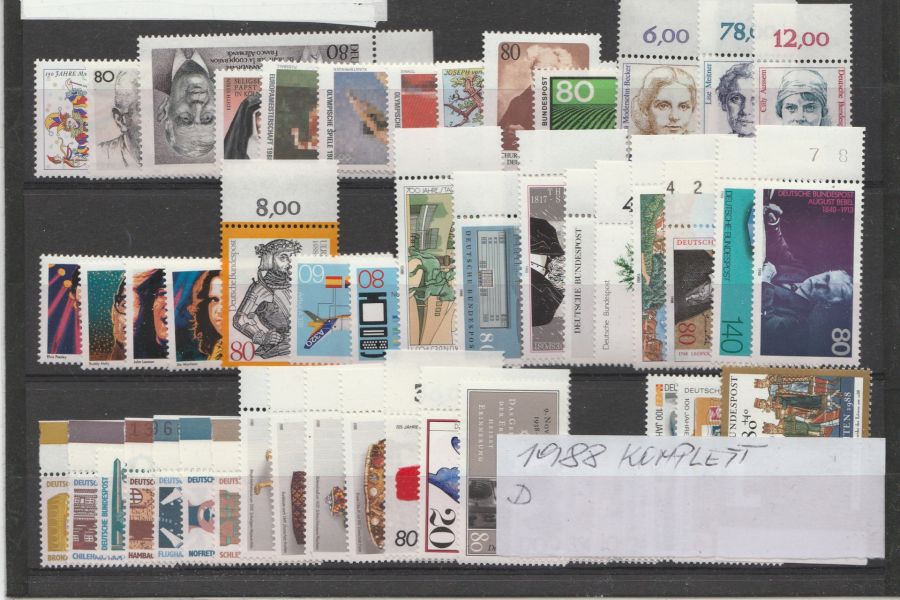1000 neue Briefmarken - Bild 3
