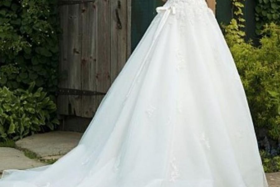 Brautkleid - Hochzeitskleid - Gr 34/36 - Bild 3