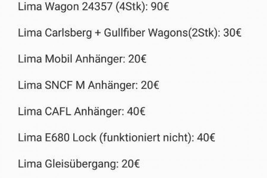 Originale Lima H0 Modelleisenbahn - Bild 5