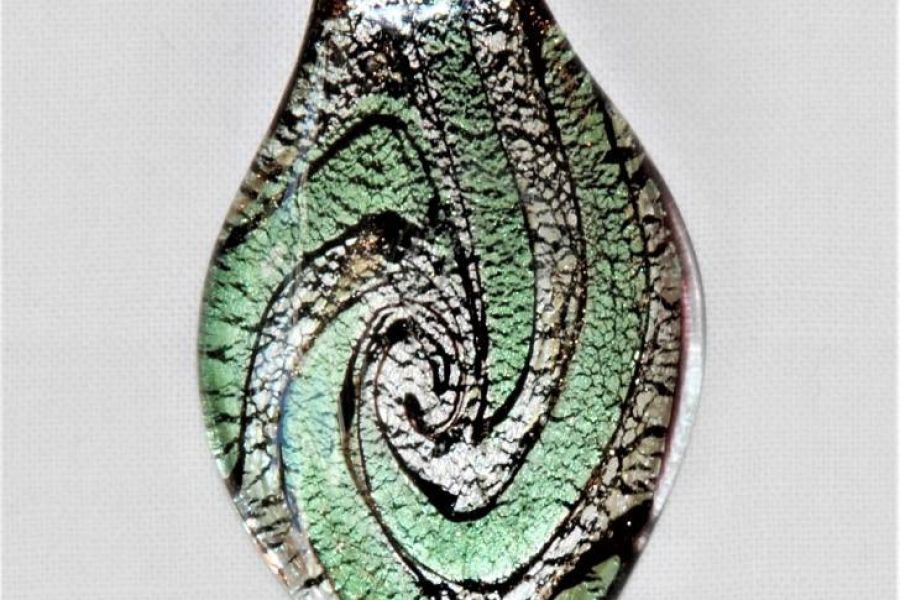 Anhänger aus Glas in Grün - Bild 2