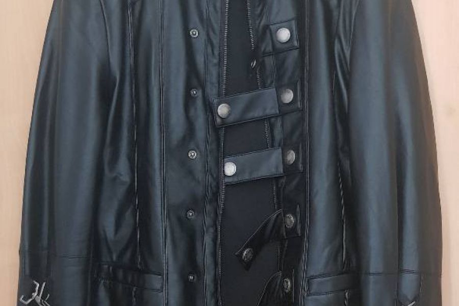 Giubbino  pelle nero uomo Punk Rave Punk Gothic - Bild 1