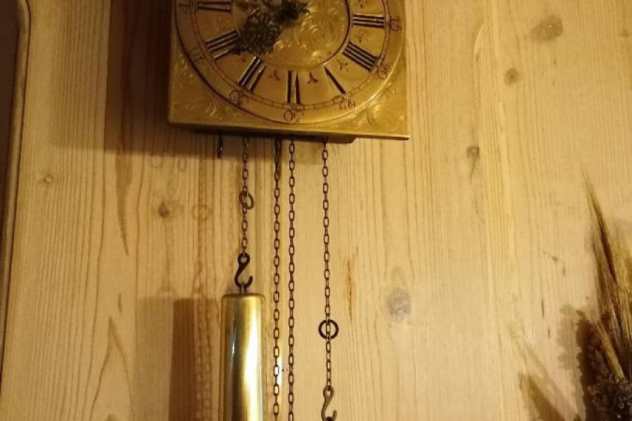Messing Wanduhr - Bild 1