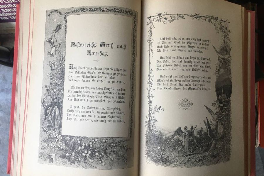 Die Wunder von Lourdes - antikes Buch 1887 - Bild 5