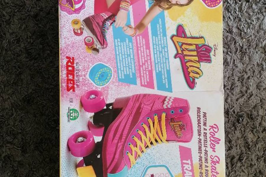 Rollschuhe mit Schützerset - Bild 1