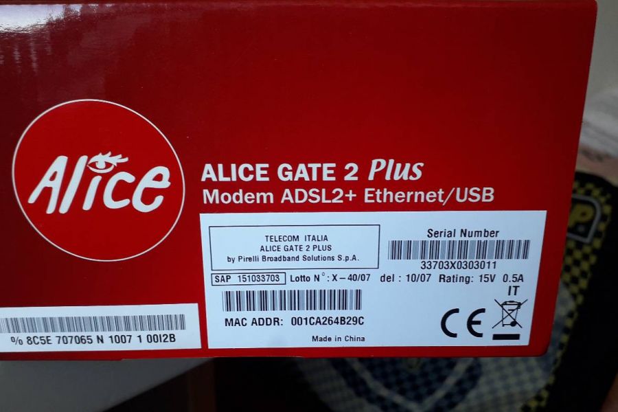 ALICE GATE 2 PLUS / ModemADSL2+ Ethernet / USB - Bild 2