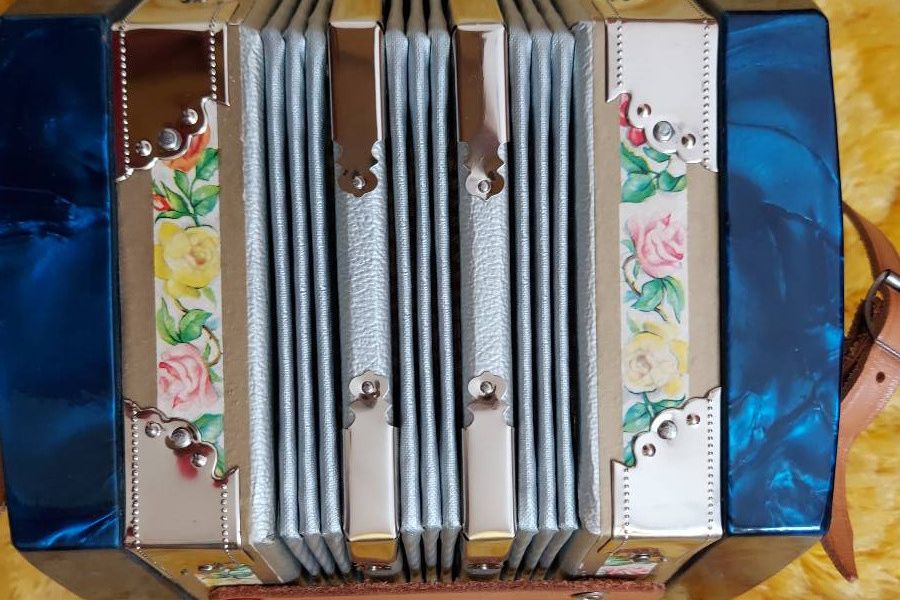 Concertina  Scholer Germany, Alt, nie benutzt - Bild 5