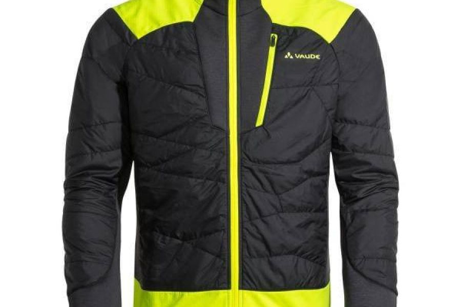 Jacke VAUDE Minaki III - schwarz/gelb fluo NEU - Bild 1