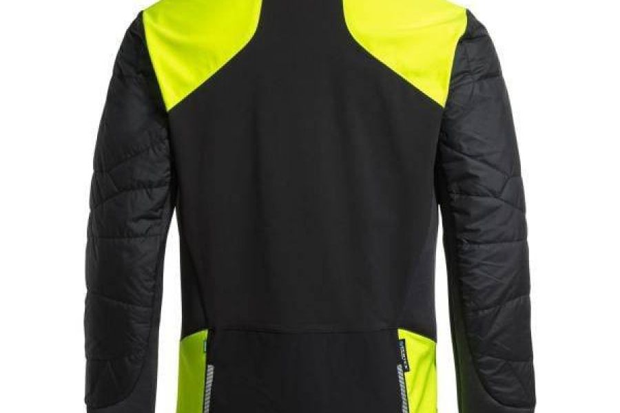 Jacke VAUDE Minaki III - schwarz/gelb fluo NEU - Bild 2