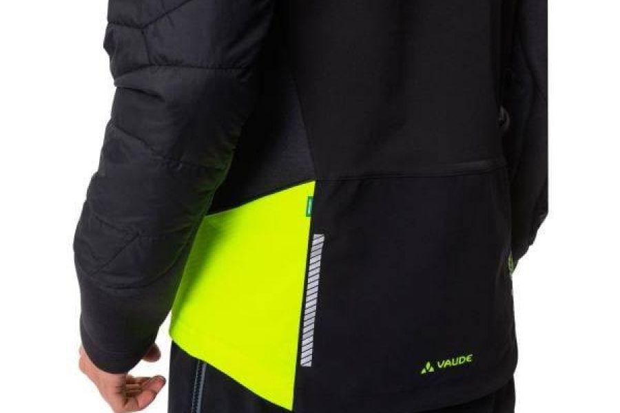 Jacke VAUDE Minaki III - schwarz/gelb fluo NEU - Bild 3