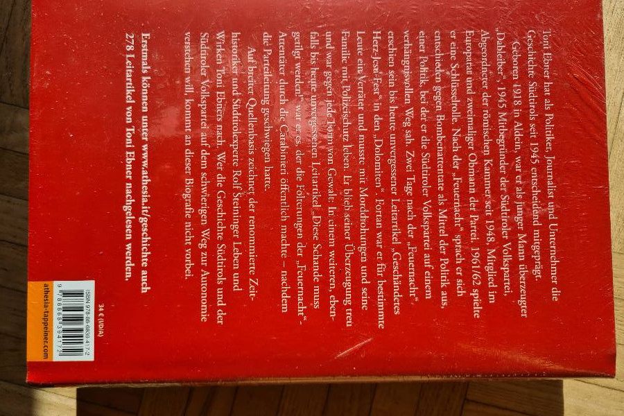 Neues Buch Toni Ebner - Bild 2