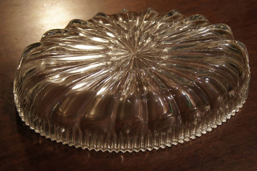 Ovale Glasschale - Bild 3