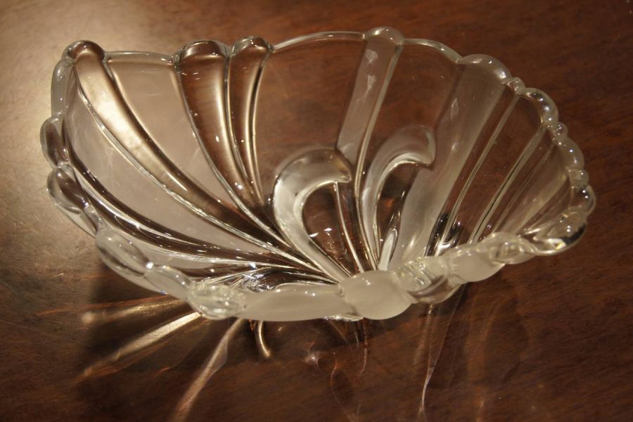 Moderne Glasschale - Bild 1