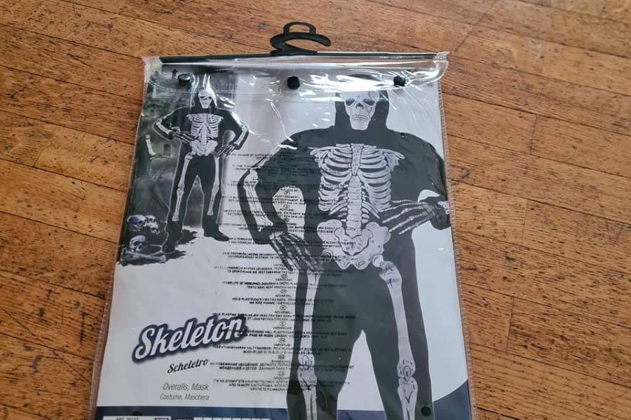 Halloween oder Fasching Kostüme Skeleton Scheleto gr 140 - Bild 2