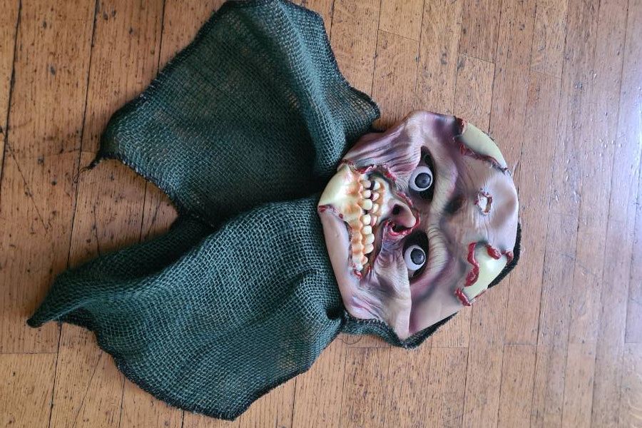 Maske für Halloween kann man auch Maske für Fasching - Bild 1