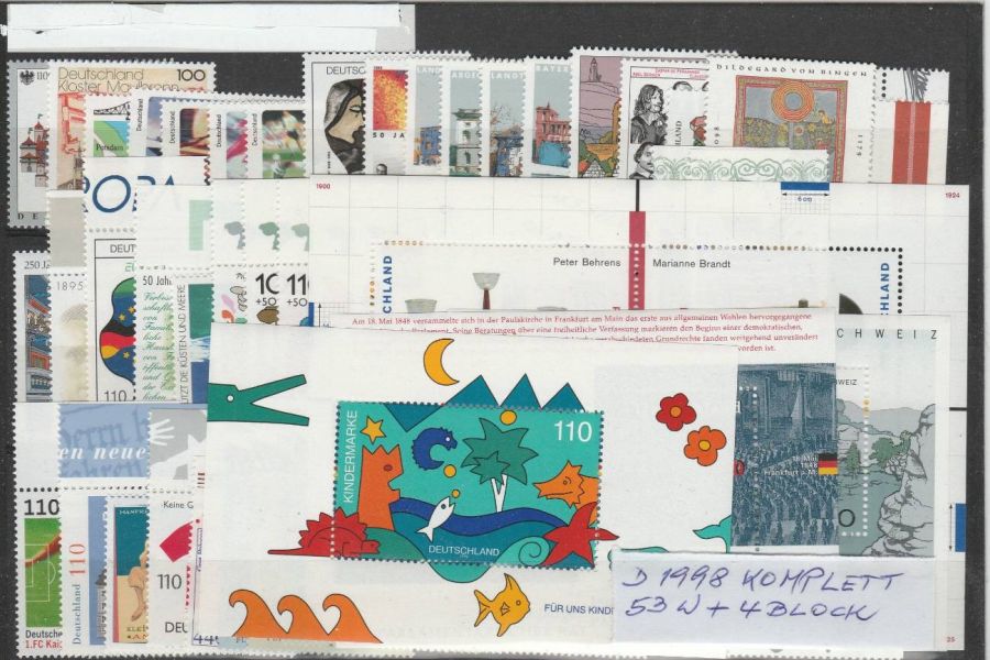 Briefmarken Deutschland - Bild 1