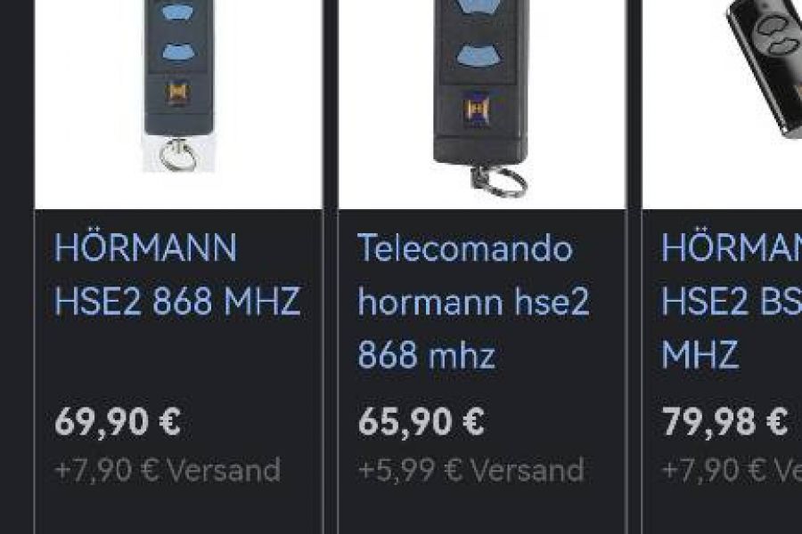 Garagen Tor Handsender - Bild 4