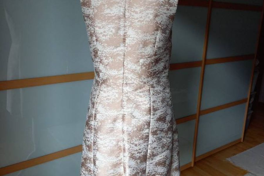 ESPRIT Cocktailkleid gold Gr: M / DE 40 / IT 44 - WIE NEU - Bild 2