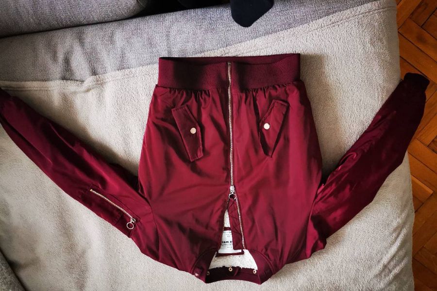 Jacke bourdeaux - Bild 1