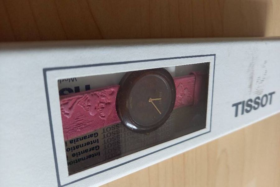 Tissot Wood Watch W150, SAMMLERSTÜCK 1980er - Bild 5