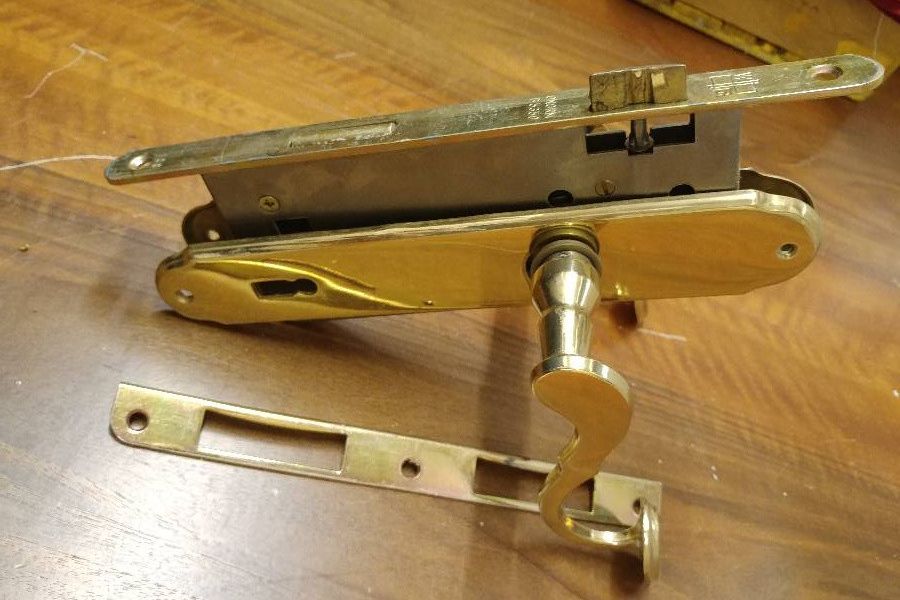 3 Stück komplette Türklinken auch einzeln zu verkaufen - Bild 1