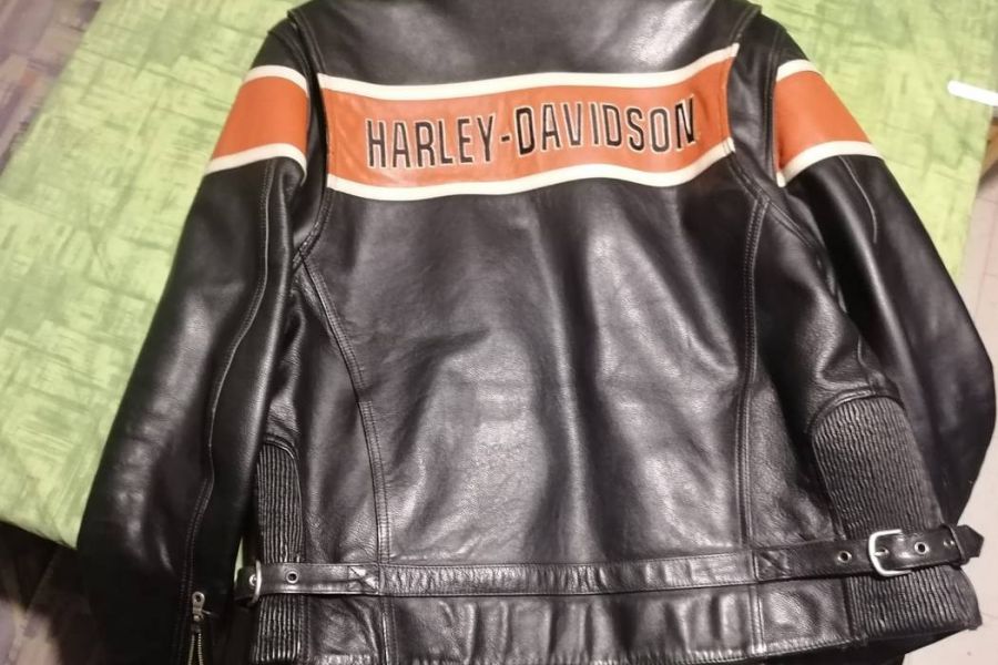 Harley Lederjacke - Bild 2