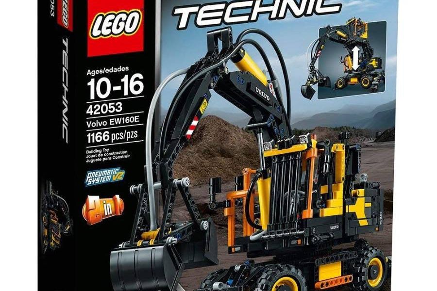 Lego Technic Volvo Bagger EW 160E inkl. Set Power Functions - Bild 2