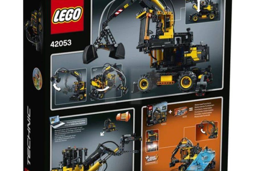 Lego Technic Volvo Bagger EW 160E inkl. Set Power Functions - Bild 3