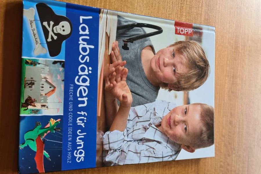 Basteln Buch: Laubsägen für Jungs wie neu nie benutzt - Bild 1