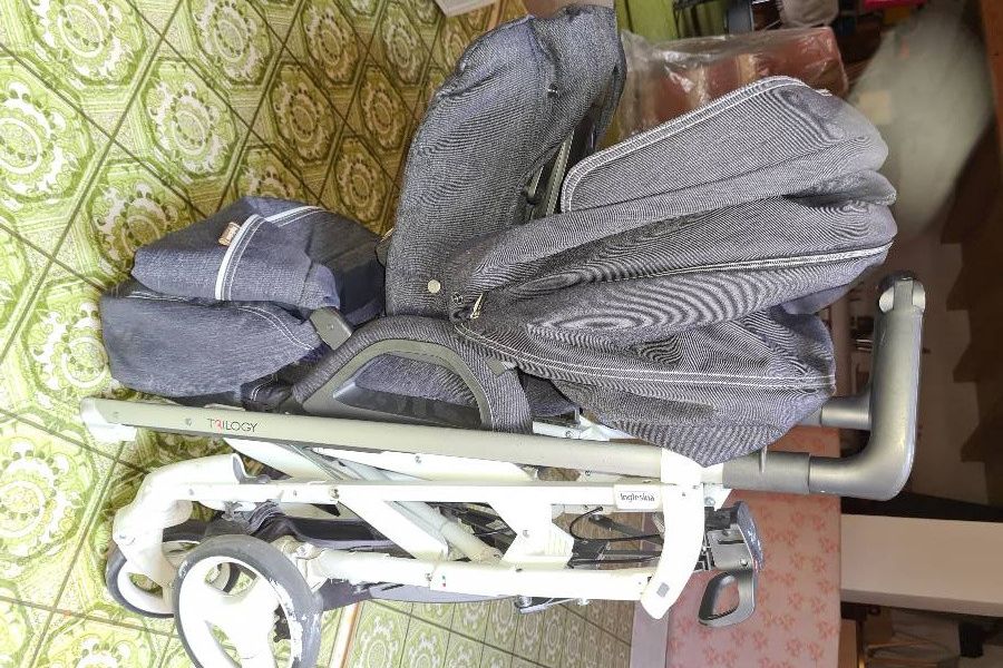 Passeggino Trio Inglesina , 3 in 1 Carrozzina ,Blue Jeans - Bild 2
