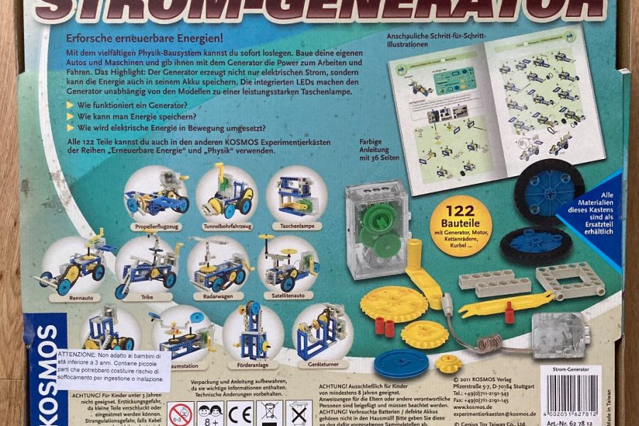 Experimentierkasten Strom-Generator - Bild 2