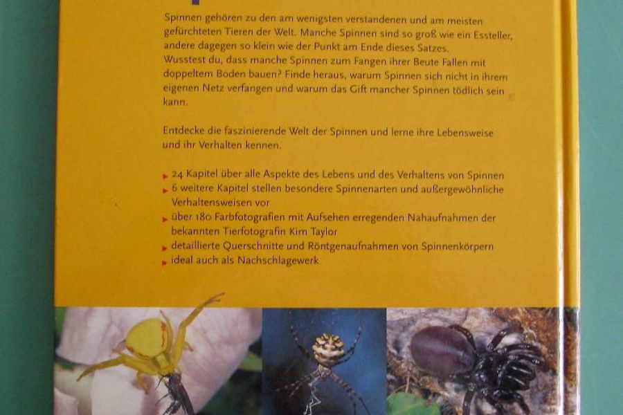 Buch über Spinnen zu verkaufen - Bild 2