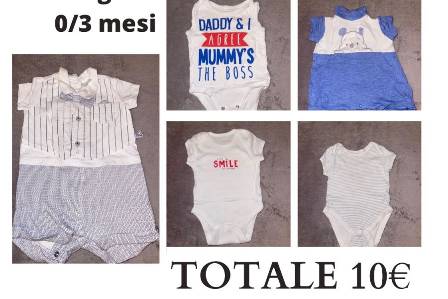 Kinderbekleidung 0/3 Monate 10€ - Bild 1